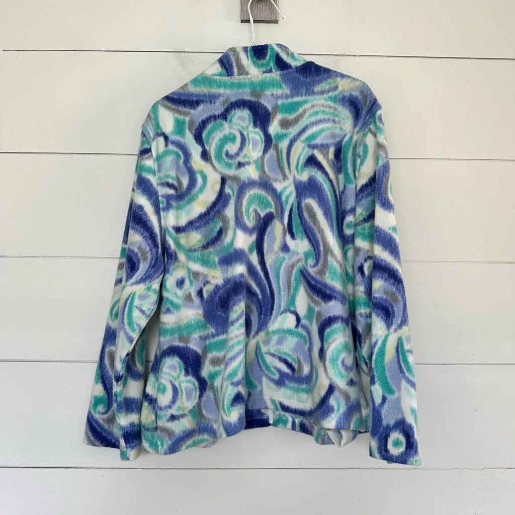 Alfred Dunner Women’s Extra Large Vintage Fleece Jacket - Image 3
