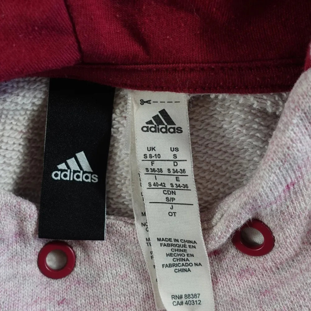 Adidas Pink Strawberry Pull over Sweater Hoodie - Image 8