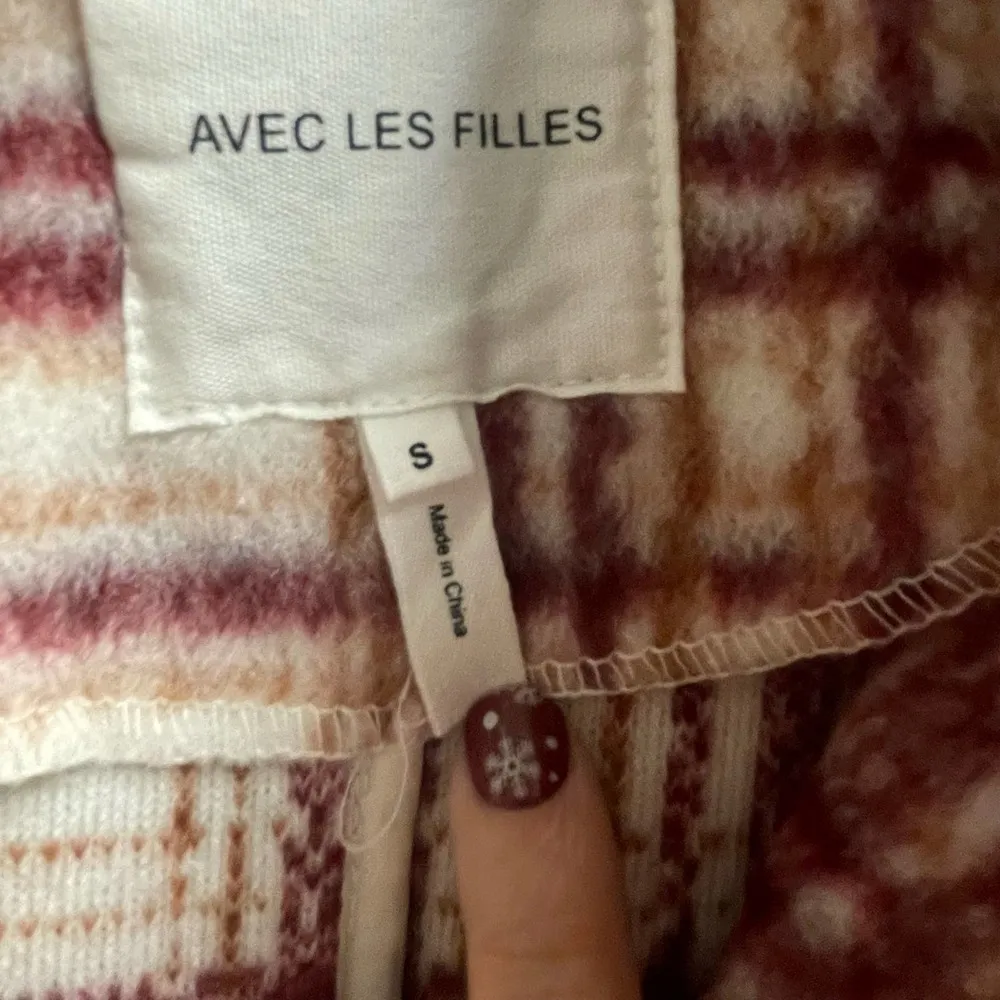 Avec Les Filles NWT Shacket Plaid Zip Up Size Small Plaid - Image 2