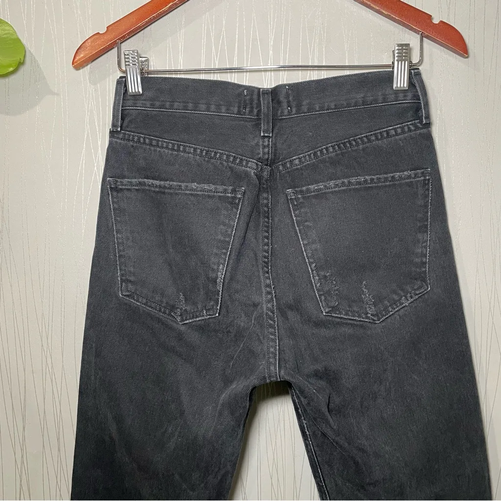 AGOLDE Cherie High Rise Straight Jeans - Image 11