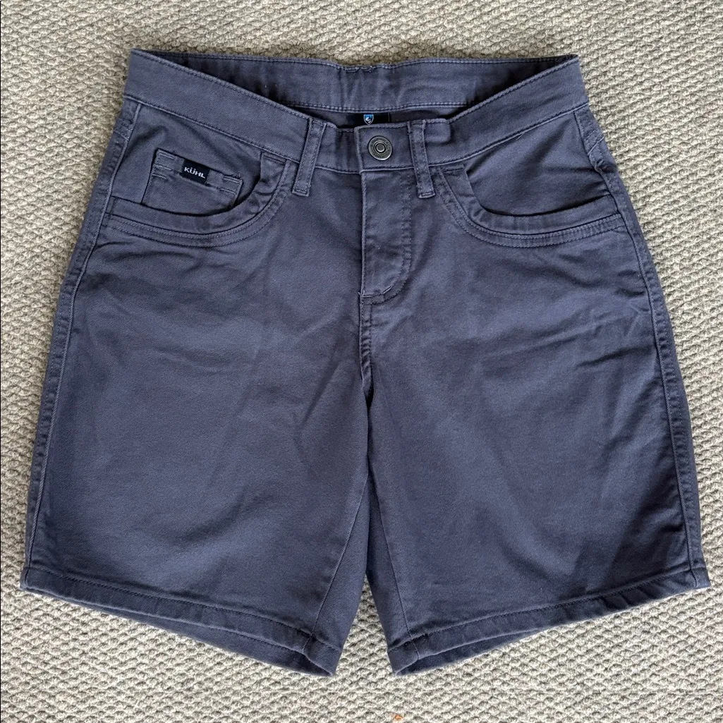 EUC Kühl Kontour 8” Shorts Grey Size Retail $69.00 - Image 2