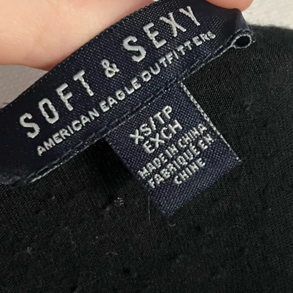 American Eagle Outfitters • Black Soft and Sexy Cutout Shoulder Dress - Image 54