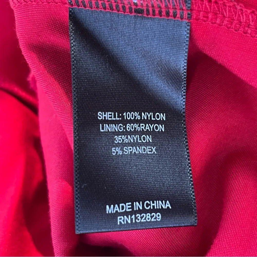 Michael Costello X Revolve Ericka straplesss dress Red Size XS - Image 9