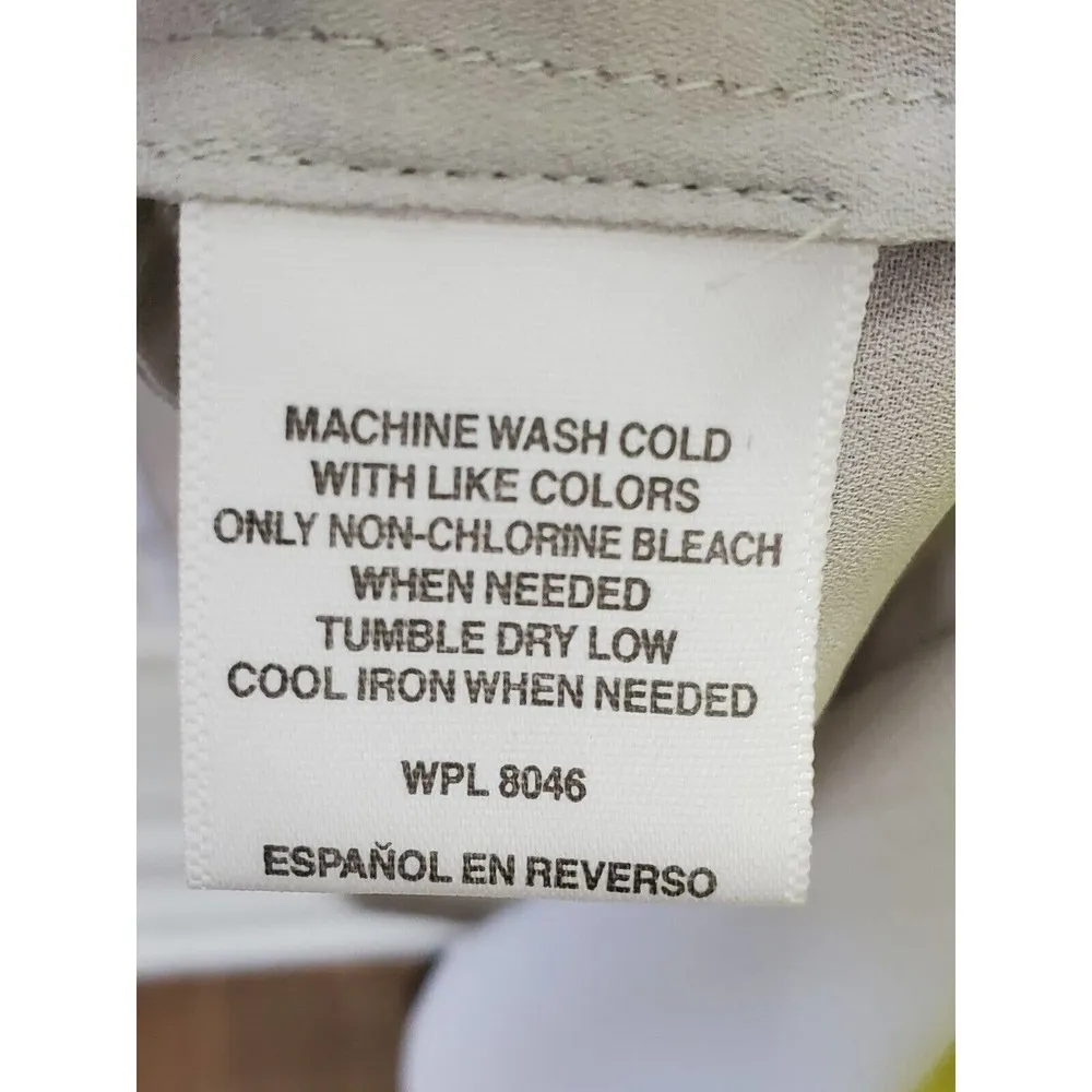 Bar III Women's Yellow Polyester Round Neck Sleeveless Knee Length Dress Size XL - Image 11