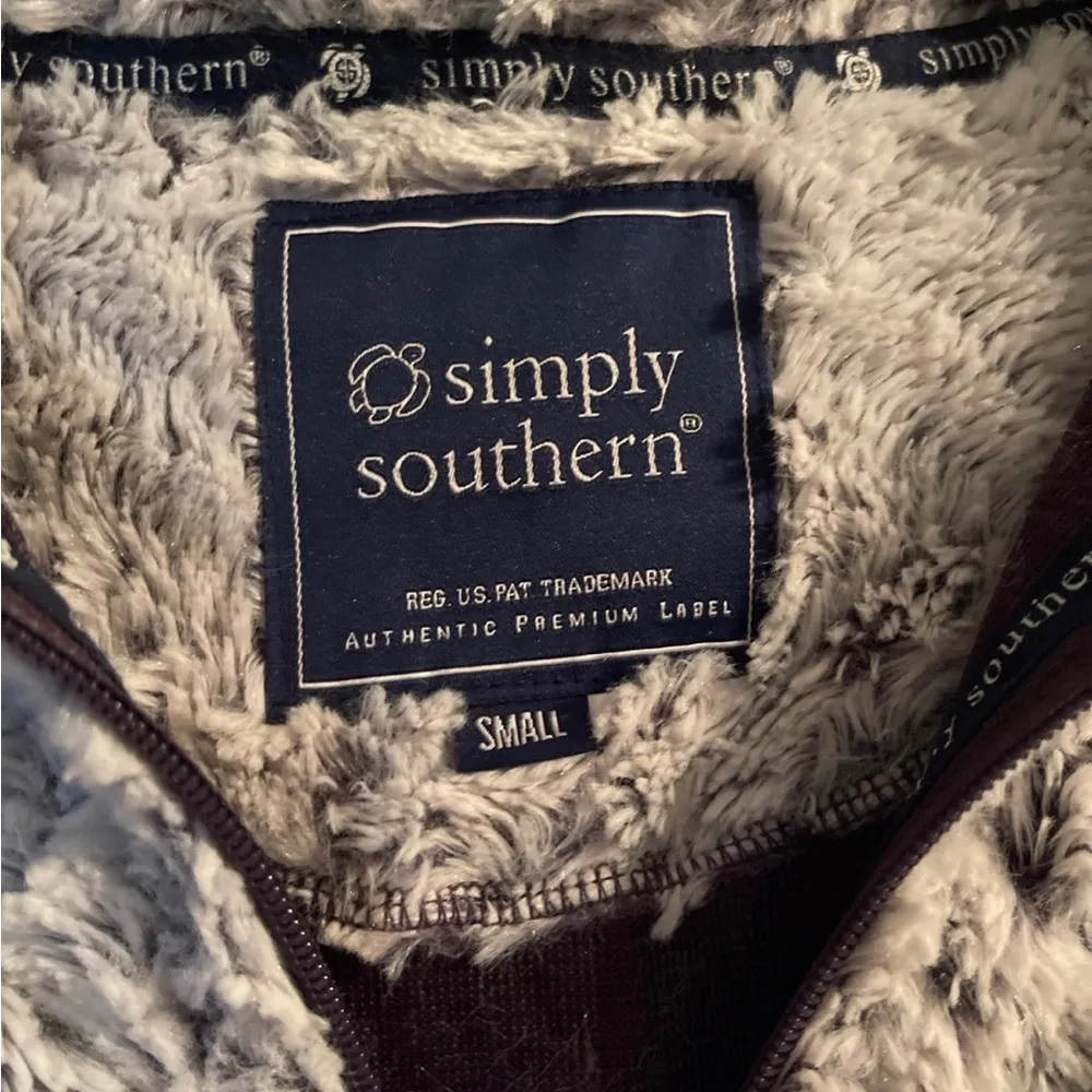 Simply Southern fuzzy pullover - Image 3
