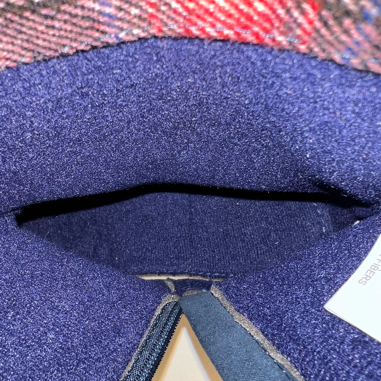 Muk Luks Blue Faux Suede Winter Boots Red Plaid Calf Lining NEW Women’s Size 10 - Image 8