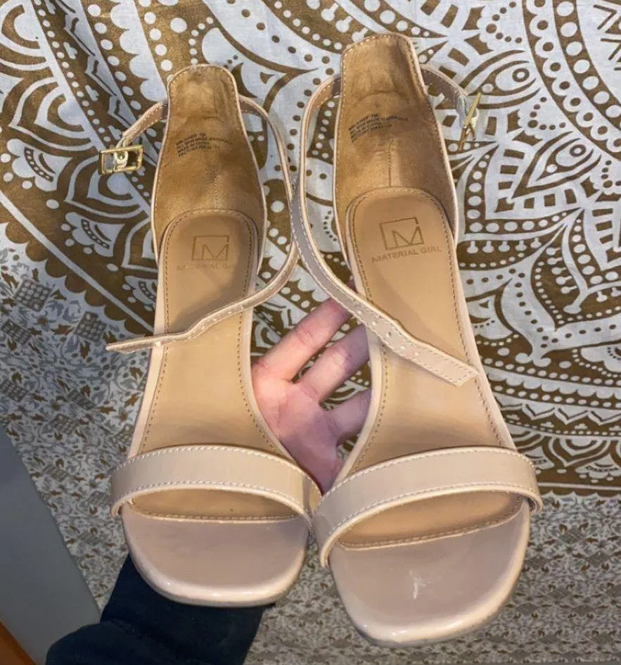 Material Girl nude heels  - Image 5