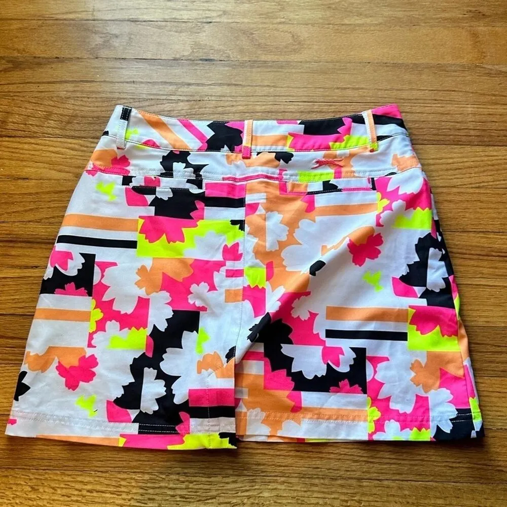 Slazenger Golf Skirt Skort Bright Colors and Pattern - Image 5