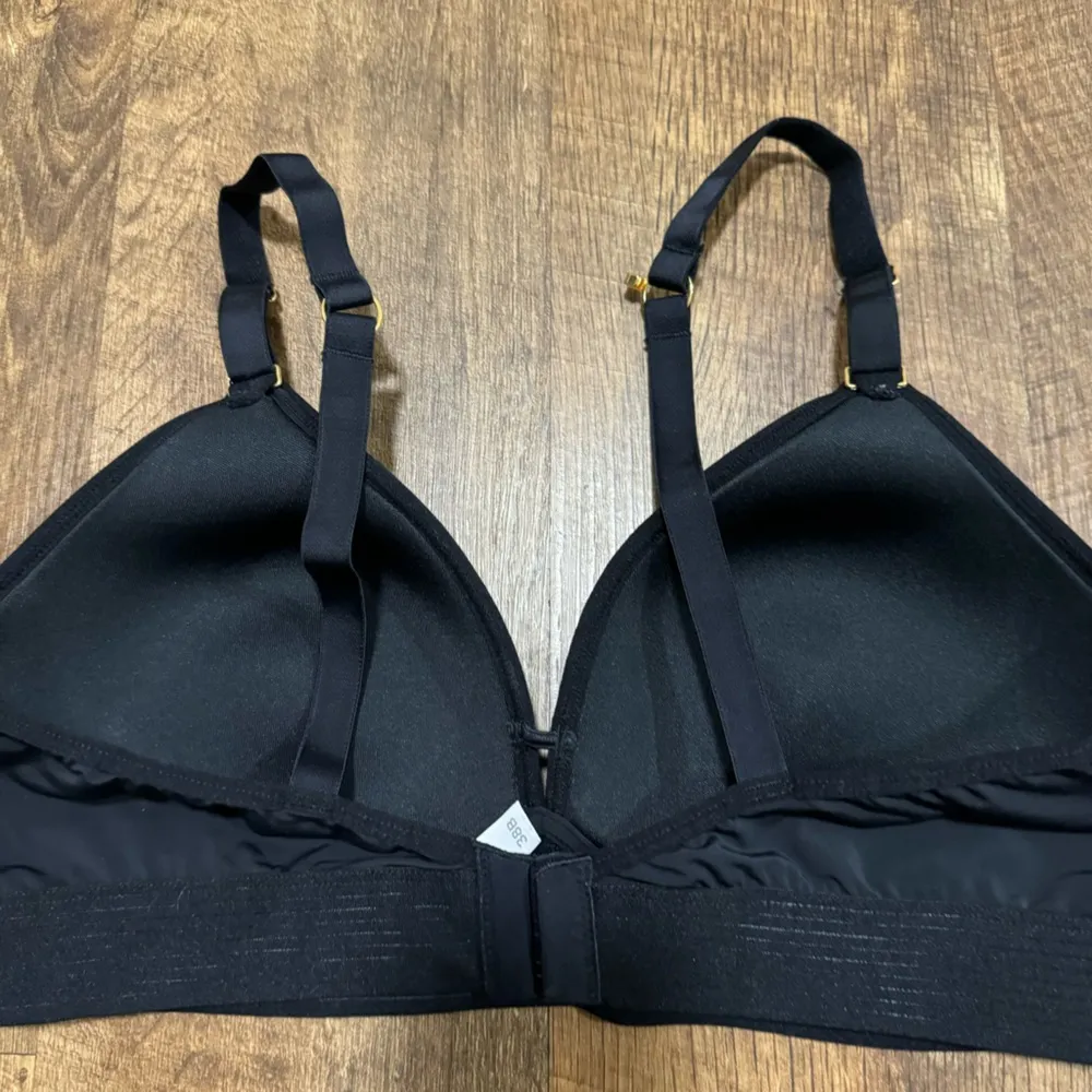 Lively Spacer Bra Sz 38B Black Wireless Tshirt Bra Everyday Comfort - Image 12