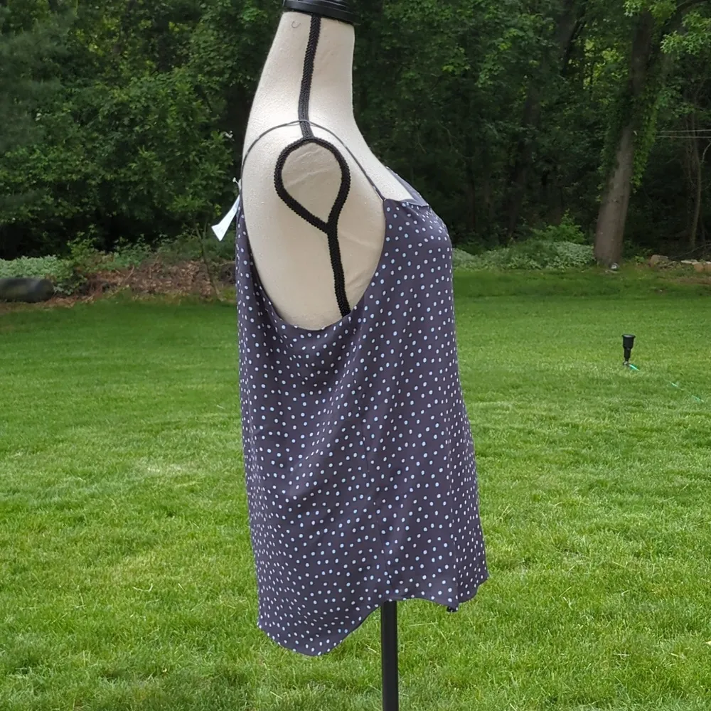 NWT Loft Polka Dot Thin Strap Tank - Image 4
