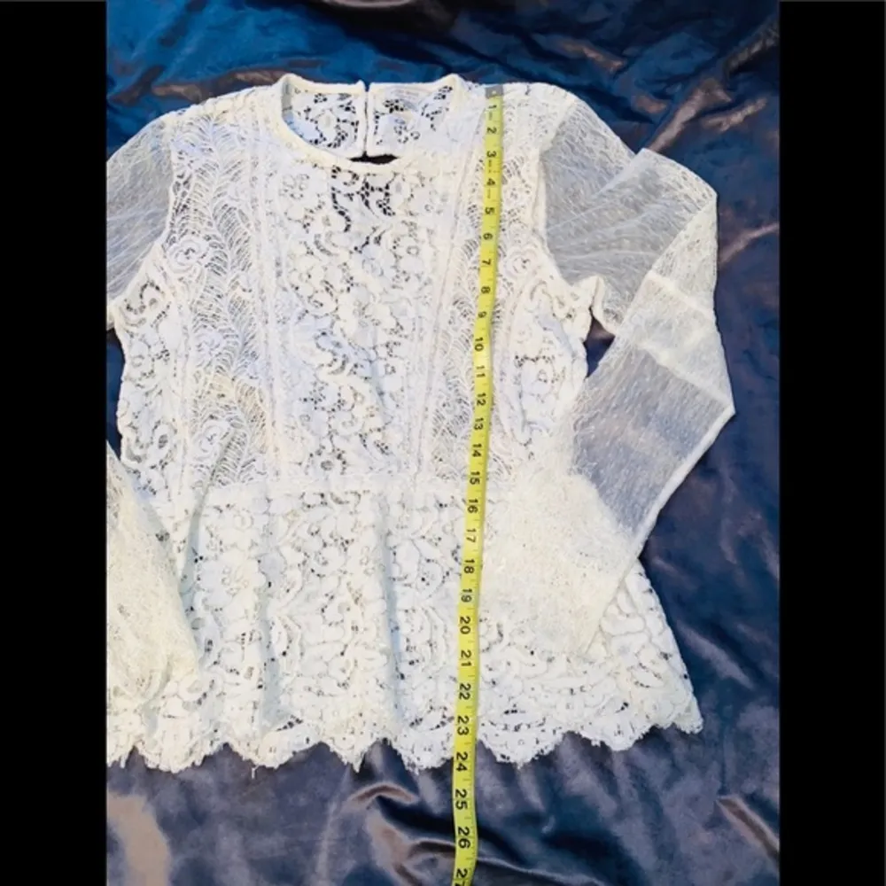 Lucky Brand Lace Top sz L 🌿 - Image 4