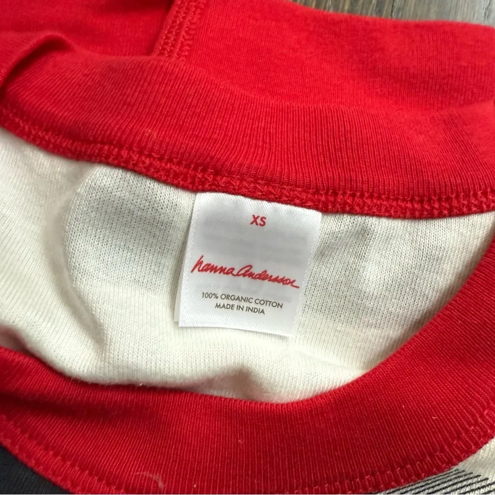 Hanna Andersson NWOT Buffalo Check Plaid Pajamas Black Size XS - Image 6