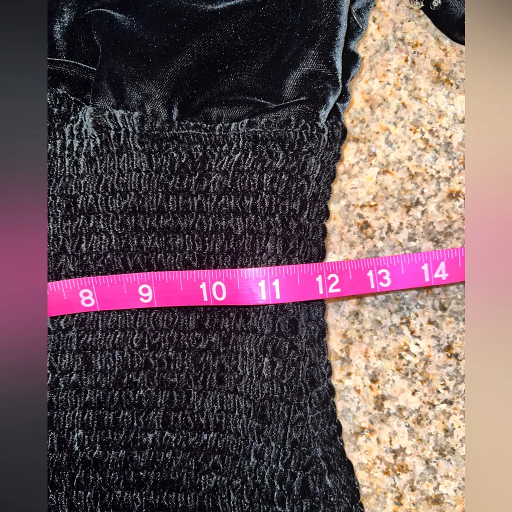 LOVESHACKFANCY Buttercup Velvet Mini Dress
Size Small EUC Sold out online - Image 12