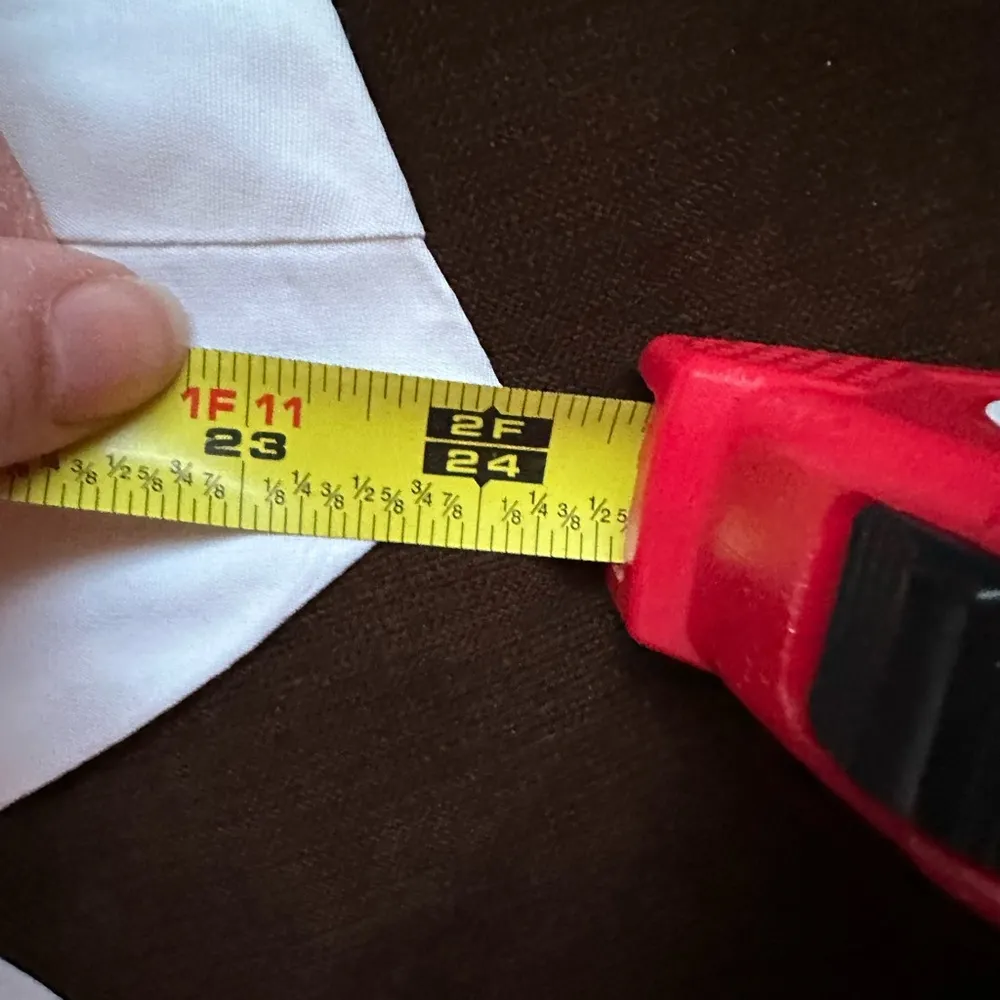 Willow Ridge Vintage Cream Button Down Pointed Hem Gold Buttons Blouse Sz 10 - Image 14