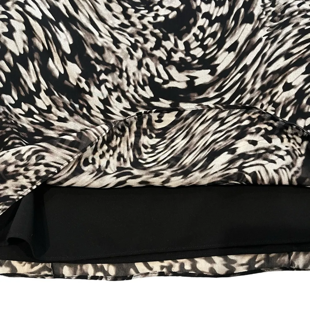 Ann Taylor High Neck Racerback Silk Blouse, Sz 4 - Image 12