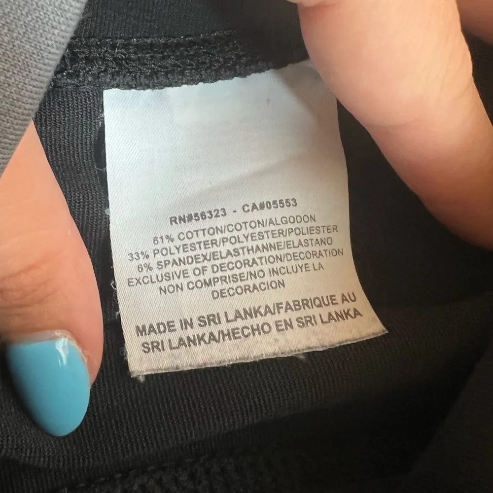 Nike Black Wide-Leg Yoga Pants - Image 6