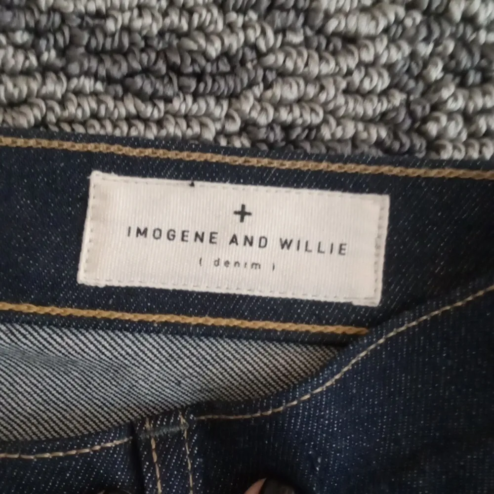 Imogene and Willie Dark Blue Jeans Elizabeth Style Skinny High Rise Womens 25 - Image 3