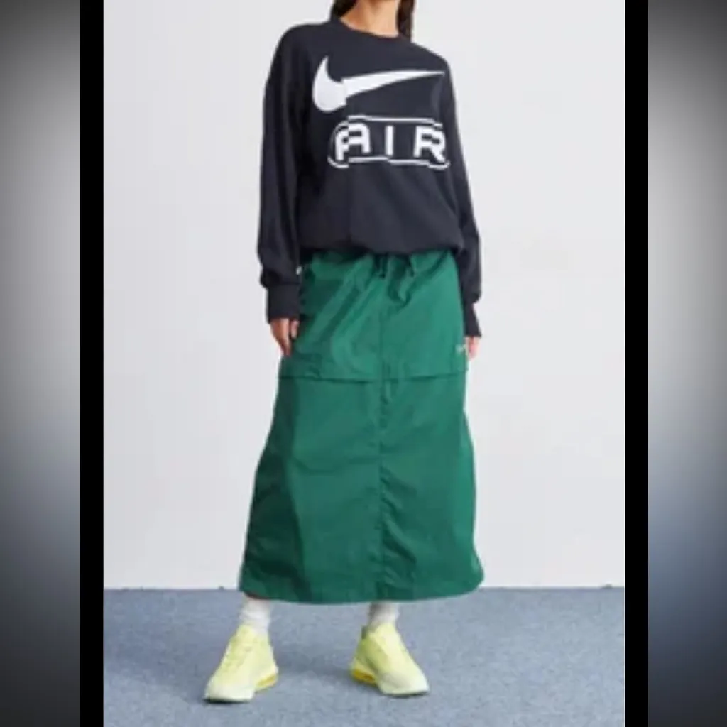 Nike Streetwear Woven Parachute Skirt Sz S - Image 2