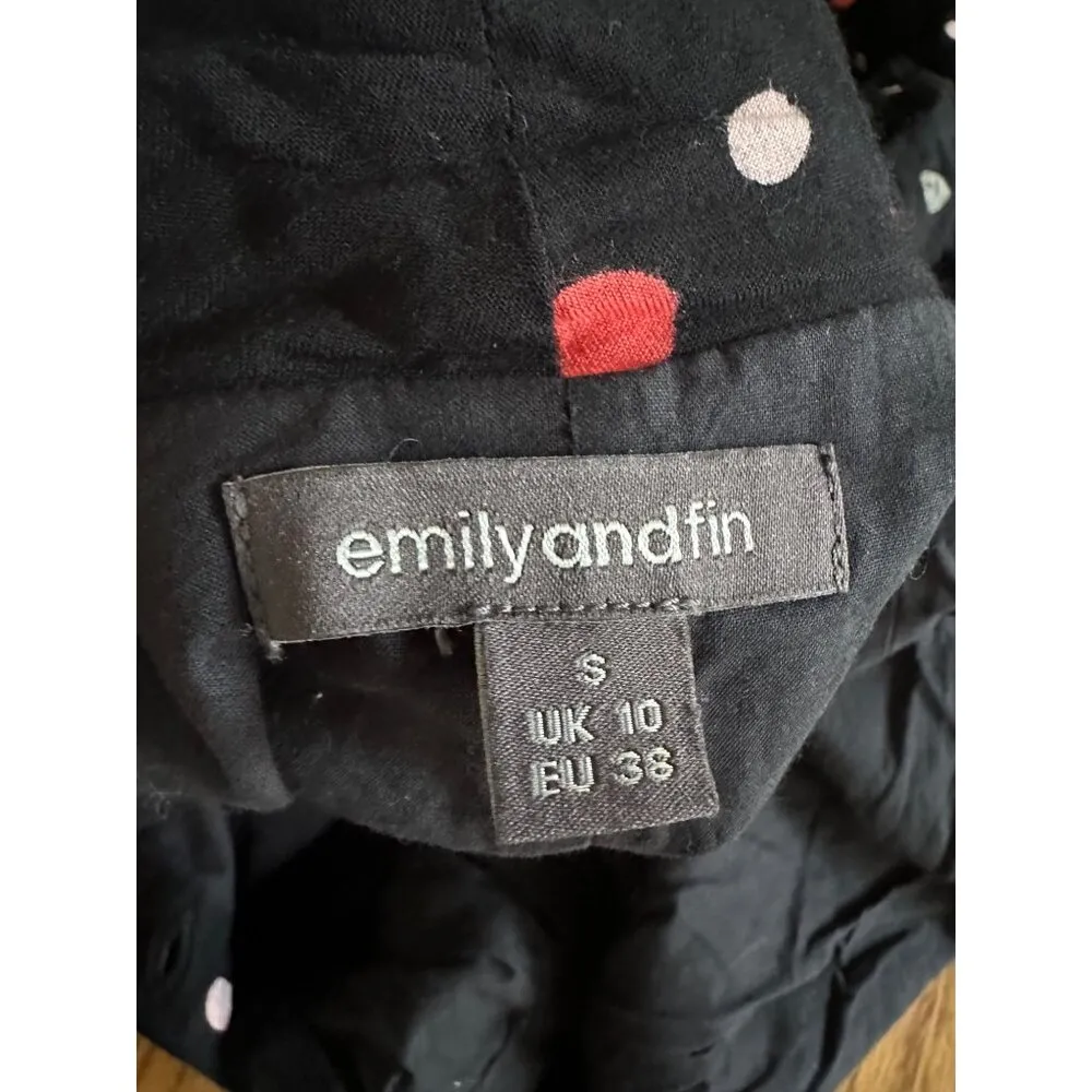 Emily & Fin Pinup Polka Dot Button - Image 3