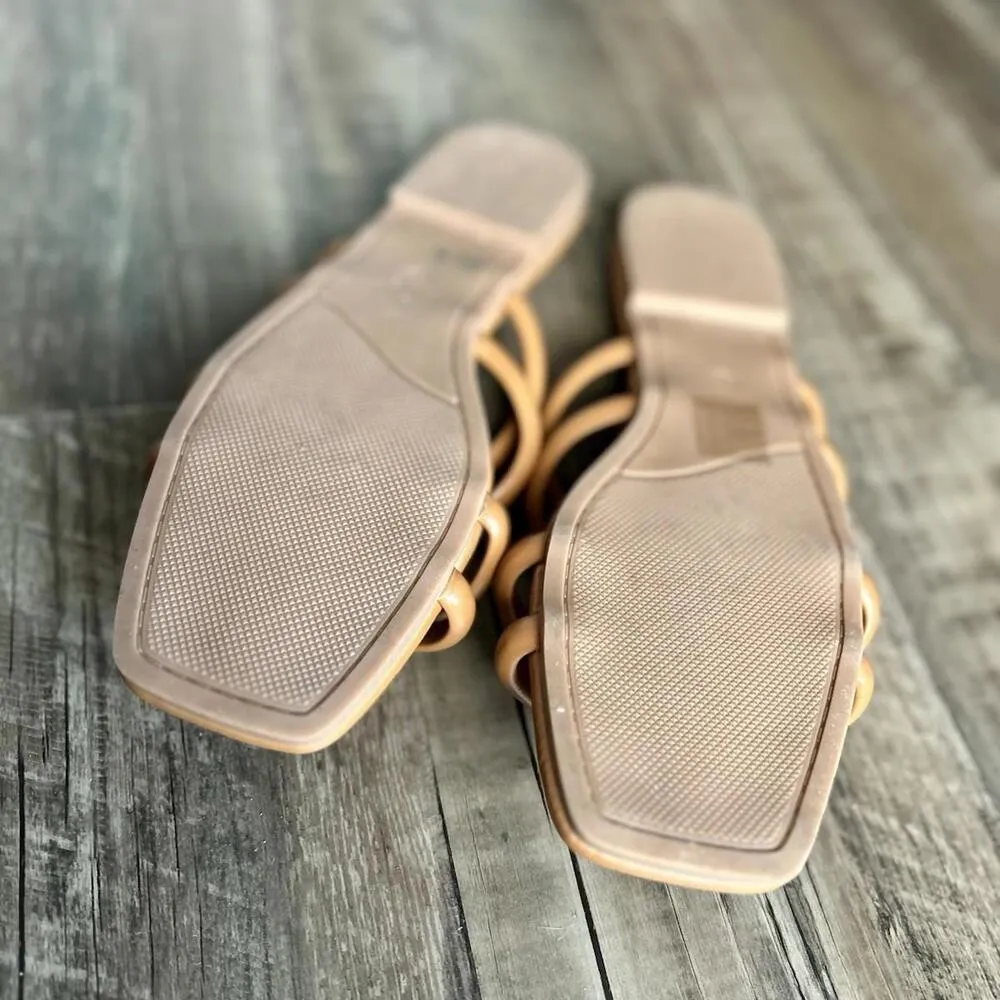 Cider Brand Women’s Tan Strappy Sandals Sz 9 - Brand New - Image 5