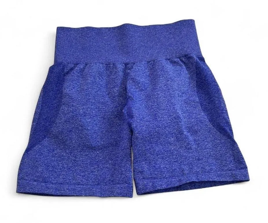 NVGTN Lift Seamless Shorts Womens XS Blue Contour Scrunch Push Up Booty Athletic - Image 2