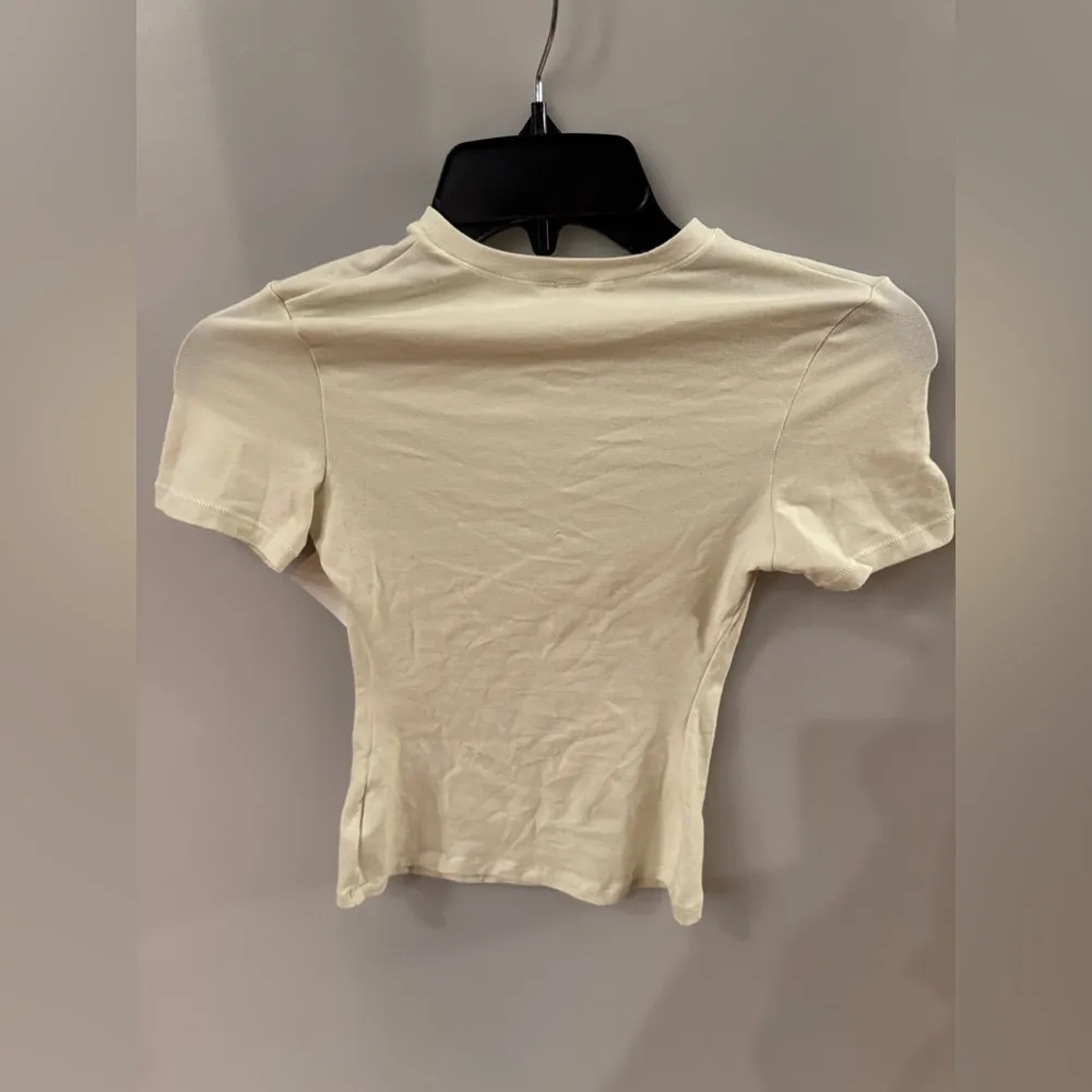 Skims Cotton Jersey T Shirt Bone Size XS limited edition - Image 3