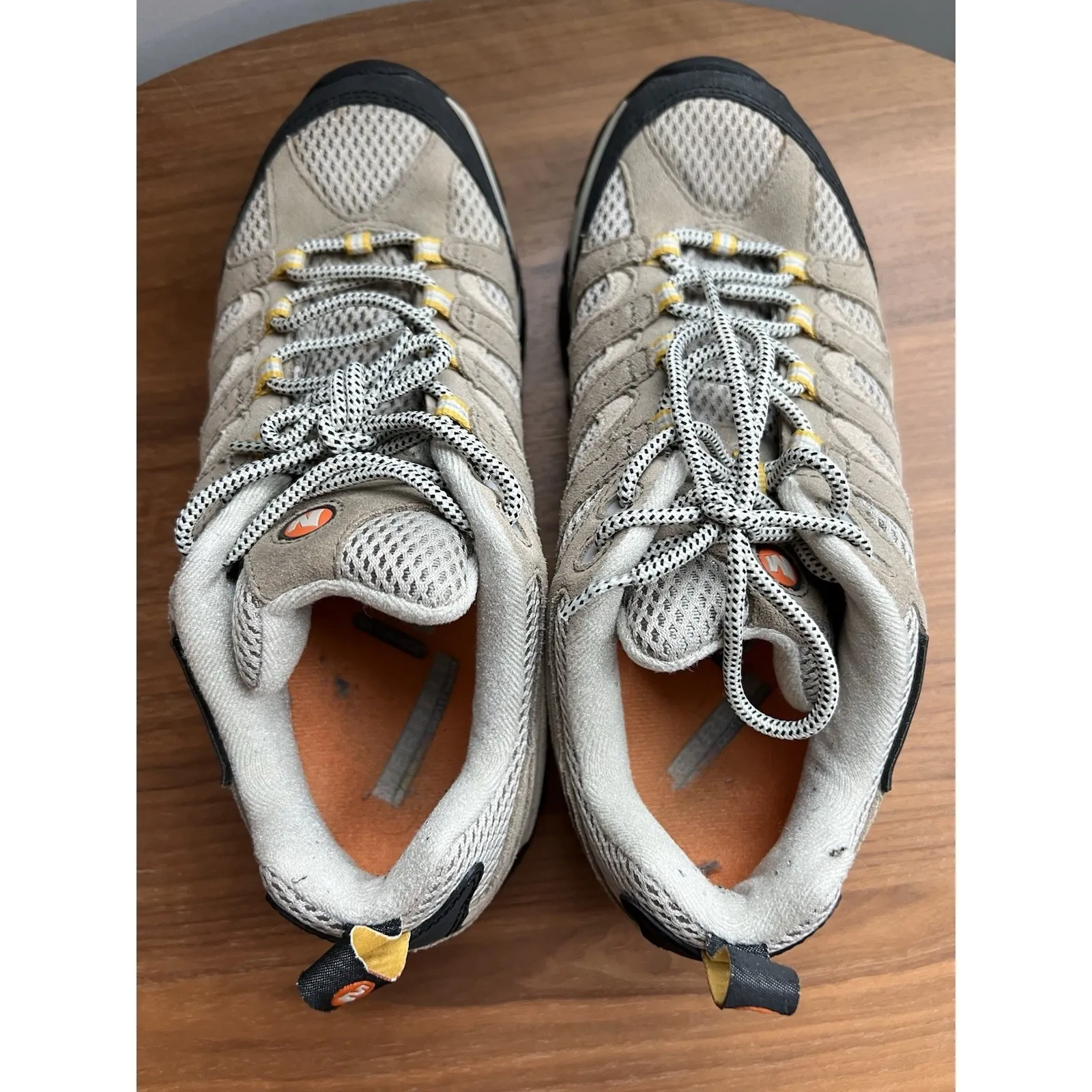 Merrell Moab Ventilator Taupe Womens Hiking Shoes Size 10 Vibram Outdoor Suede - Image 5