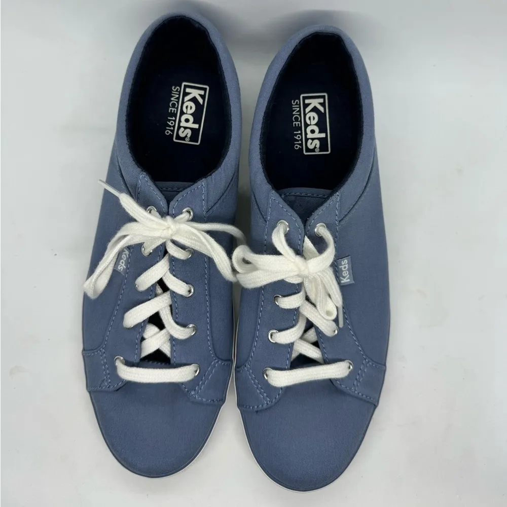 Keds Women's Maven Twill Sneakers Crepe Blue Size 8.5M - Image 3