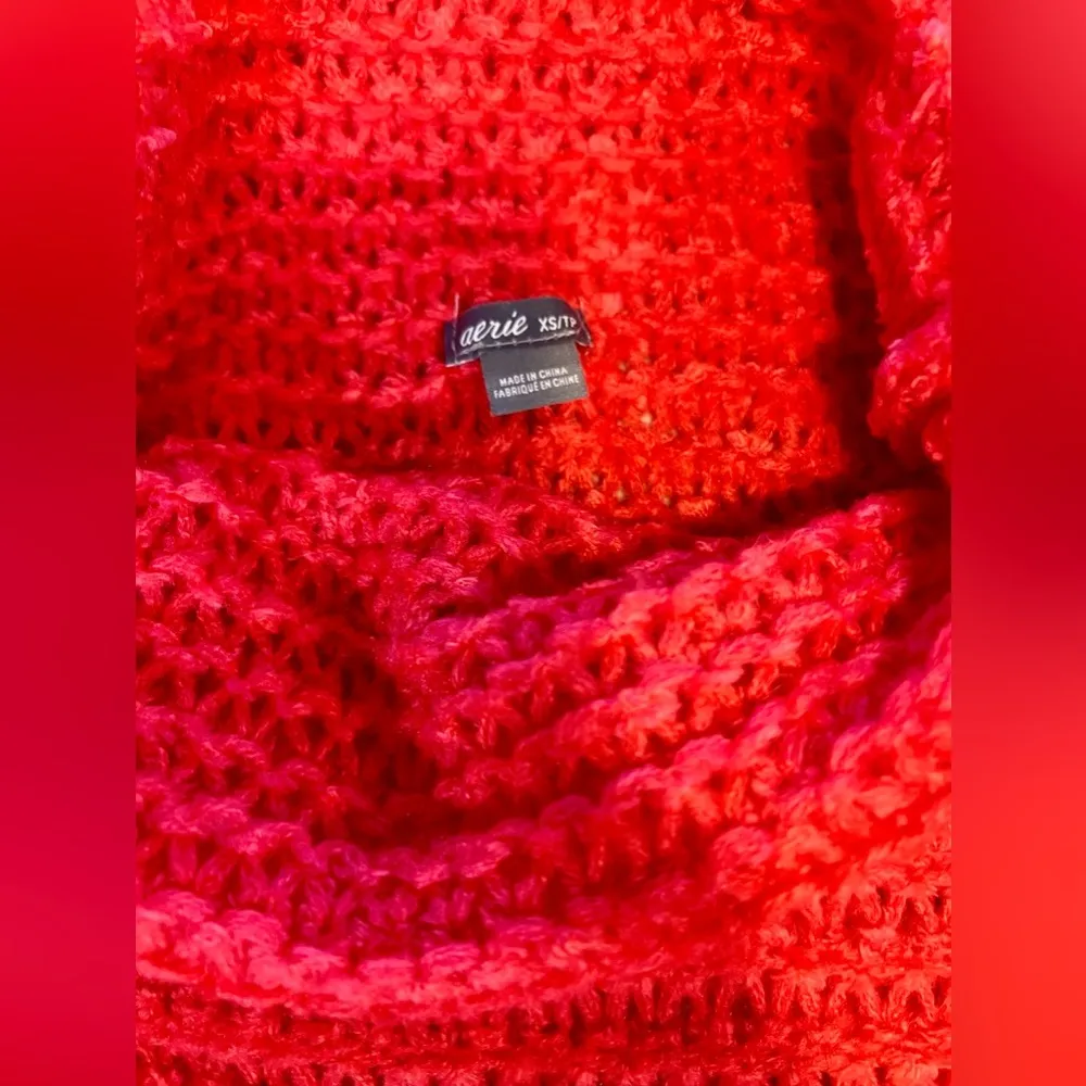 XS Aerie coral sweater - Image 2