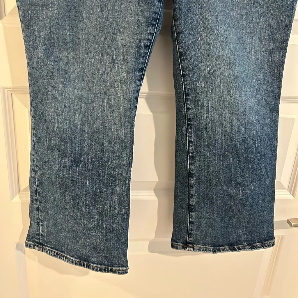 Madewell Cali Demi Bootcut Jeans Blue Size 33P - Image 6