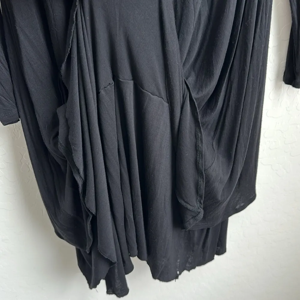 Kensie Black Tunic Cowl Neck XL - Image 4