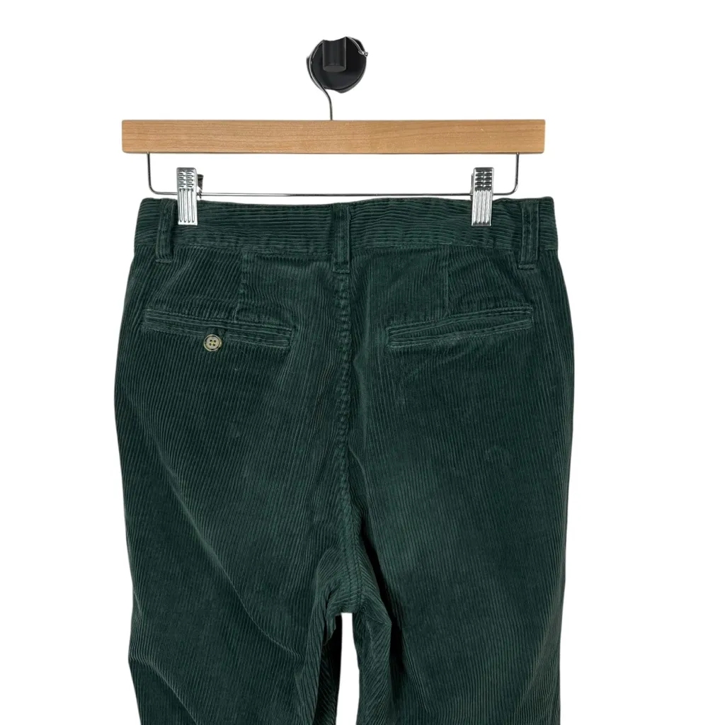 Faherty Women’s Endless Corduroy Pants in Dark Emerald Size 27 Green - Image 12