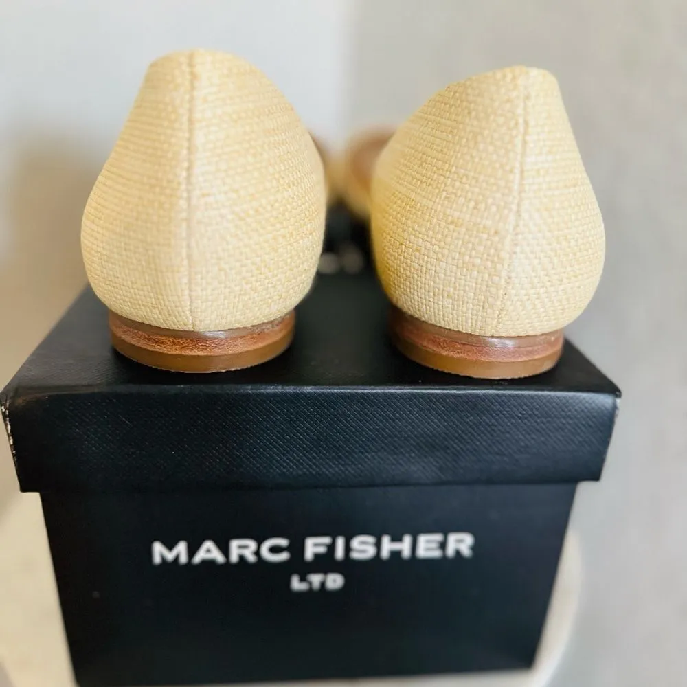 Marc Fisher‎ LTD Women's Sunny Ballet Flat, Slip On, Chic Light Natural, 7.5 NWT - Image 7