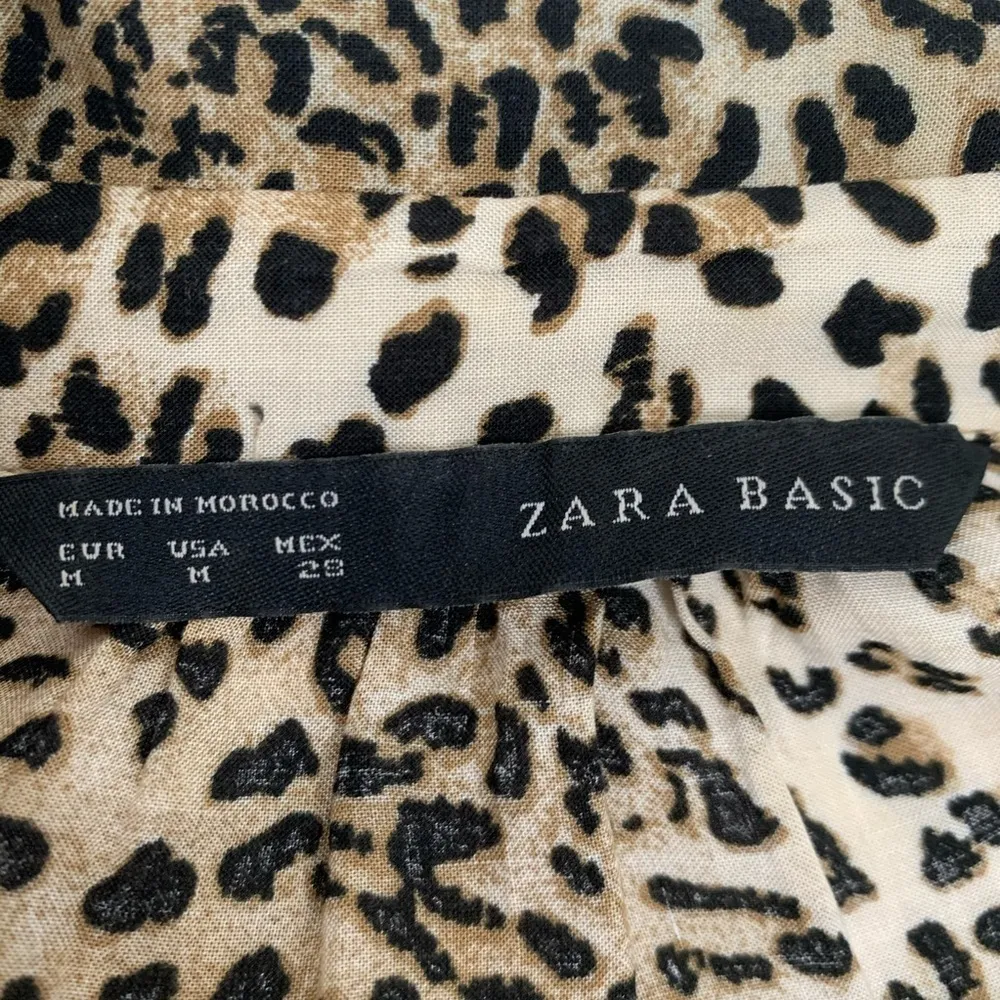 𝅺Zara Basics Leopard Cheetah Top - Image 7