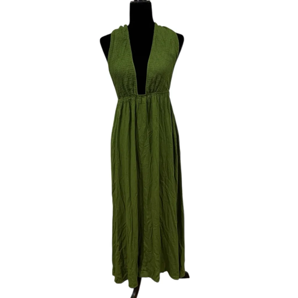 Hello Molly Green Maxi Dress - Image 5