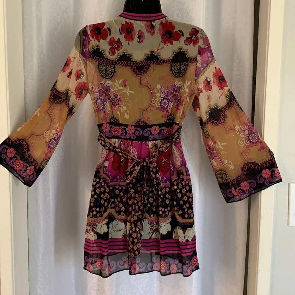 BOHEMIAN MESH DRESS Sz: S - Image 3