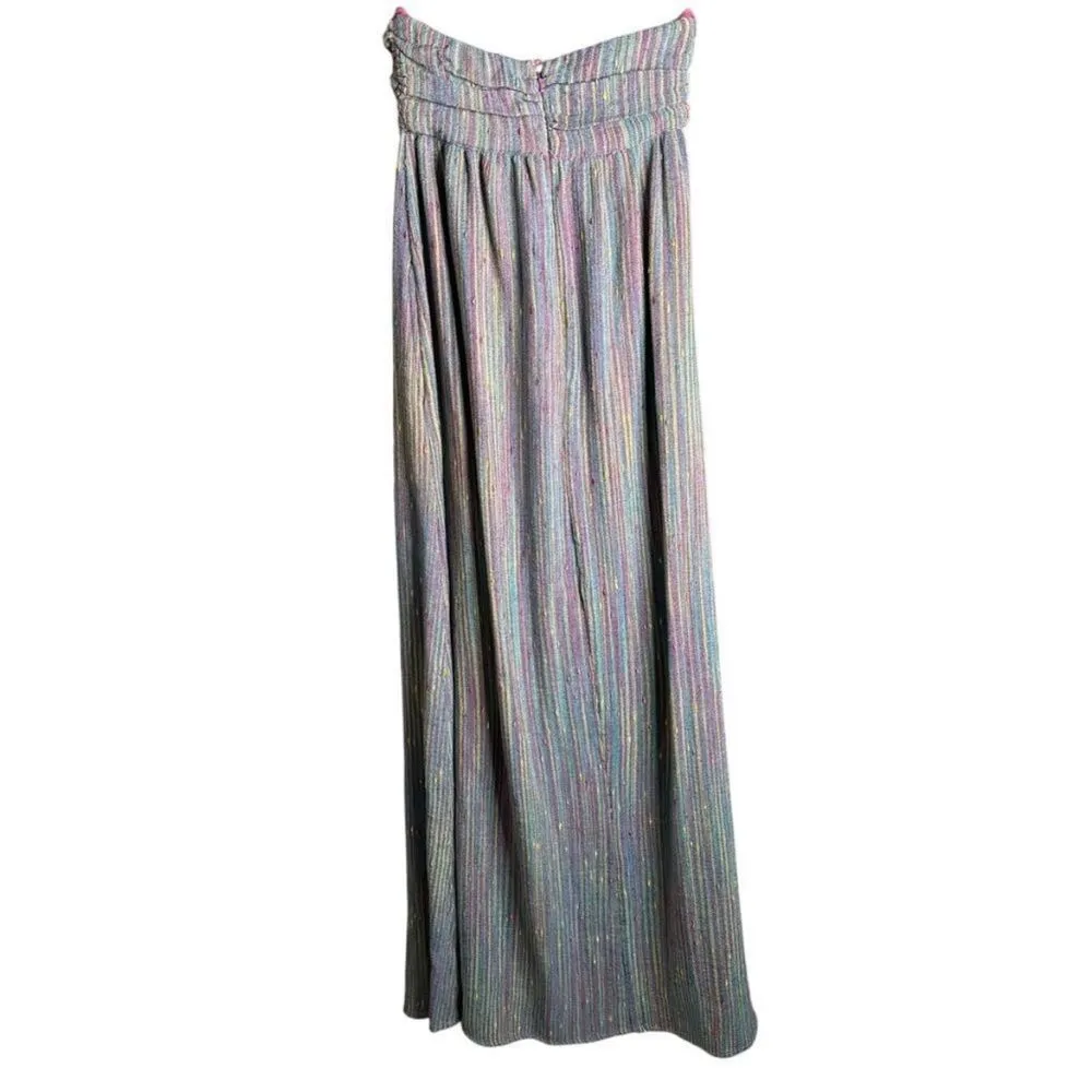 Majorelle Vienna Maxi Dress Rainbow Stripe Size XS NWT - Image 6
