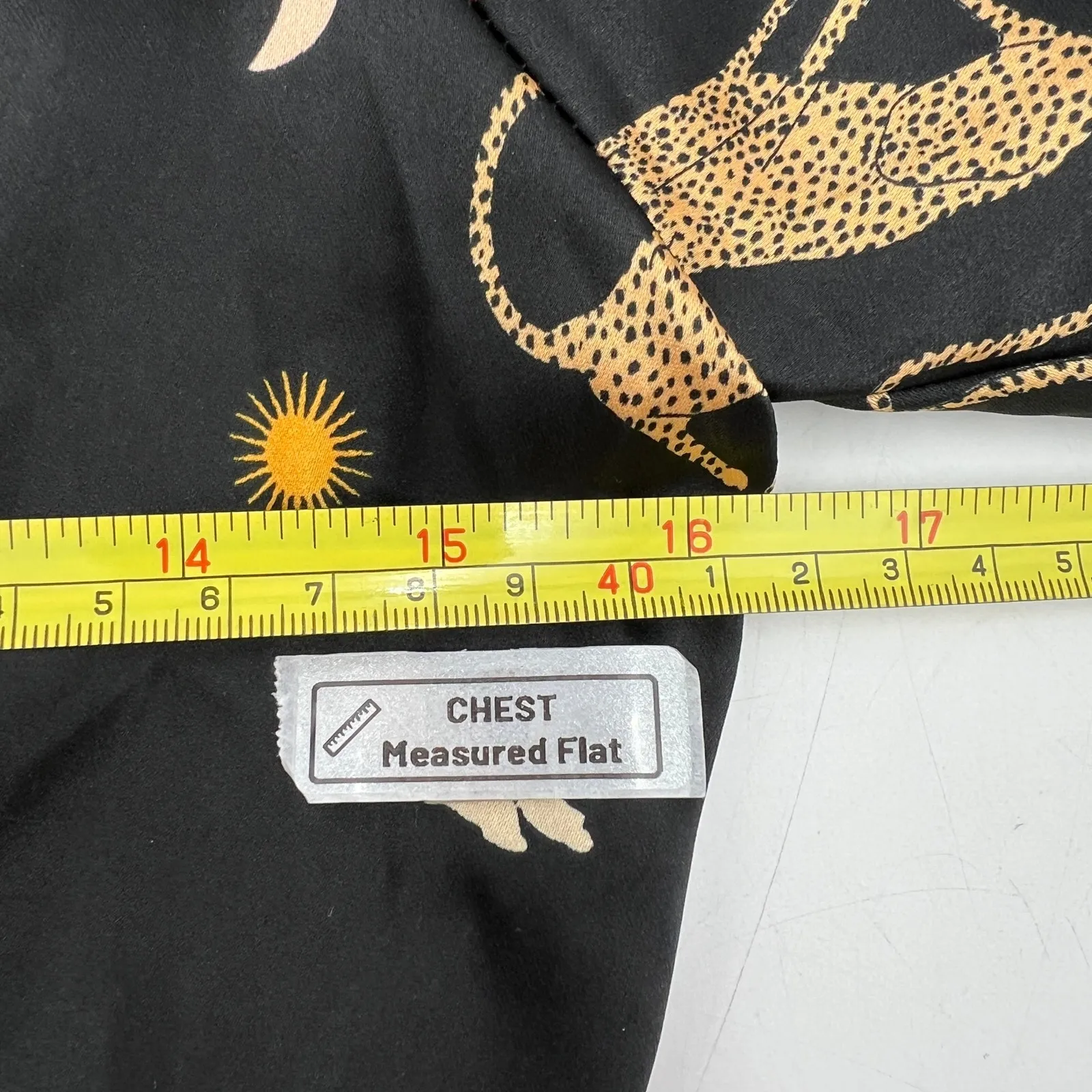 Never Fully Dressed Running Wild Lindos Dress Black Printed Size 2 - Image 4