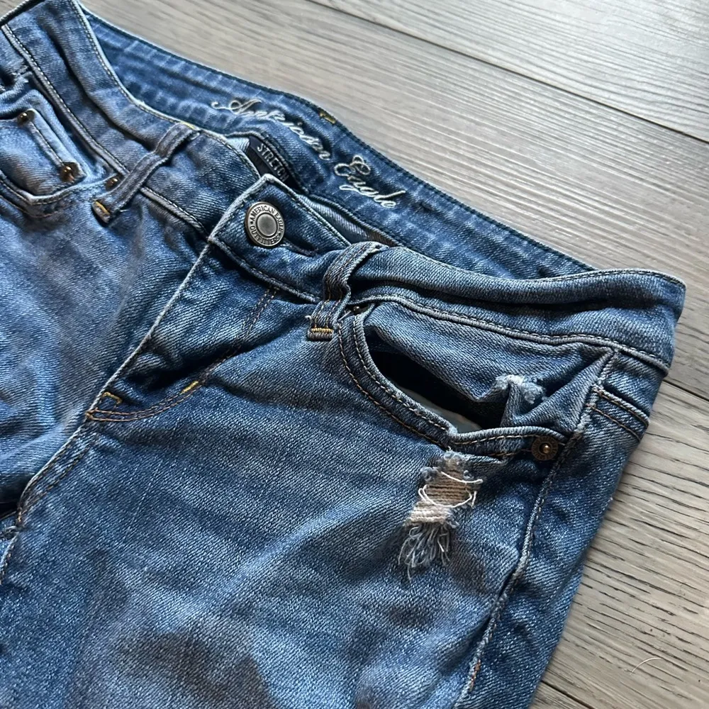 American Eagle Y2K  Bermuda Jean shorts - Image 2