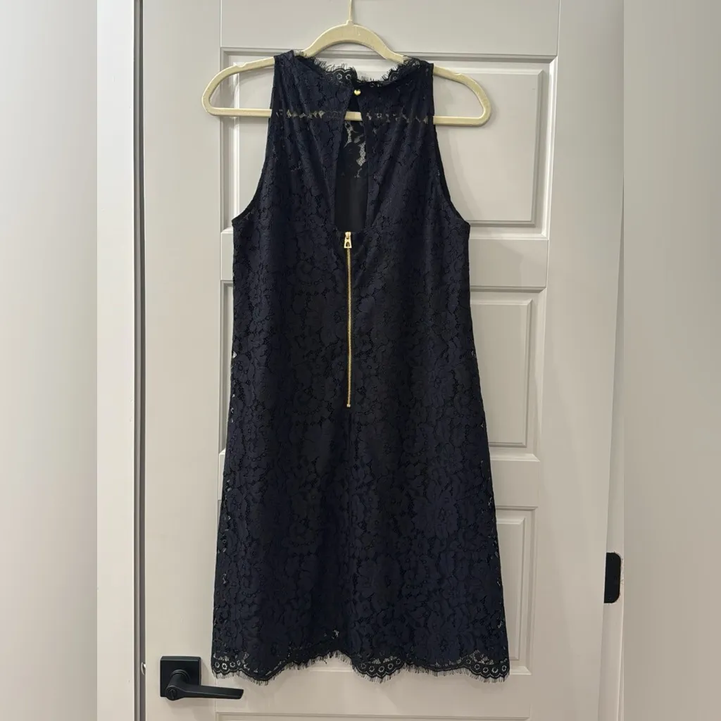 Sail to Sable Black Lace Dress - Image 3