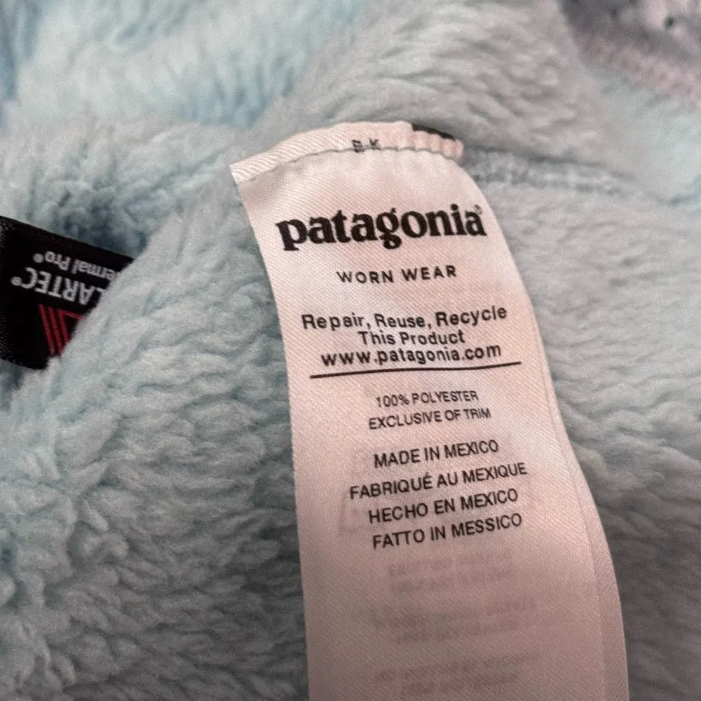Patagonia Re-Tool Snap-T Fleece Pullover Jacket light blue Women’s XS - Image 4