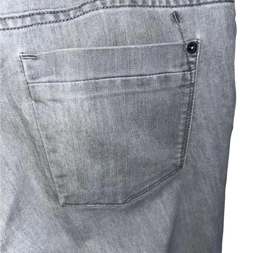 Mossimo Womens Gray Skinny Premium Denim Jeans Size 8 Basic Simple Casual Staple - Image 4