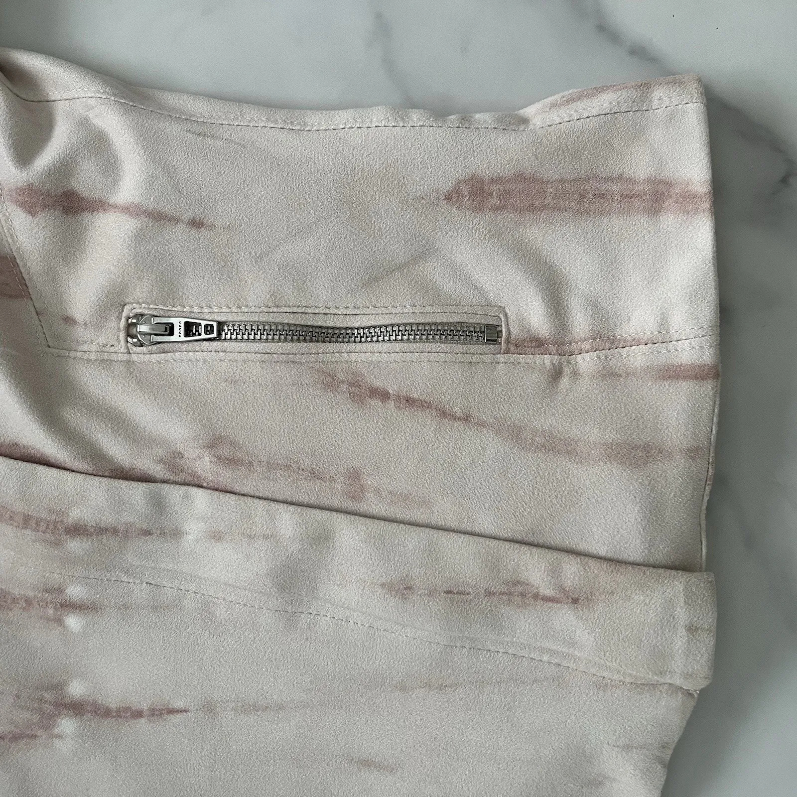 Blank NYC Tiedye Faux Suede Moto Jacket Hippiedippie Sz Medium Boho festival - Image 8