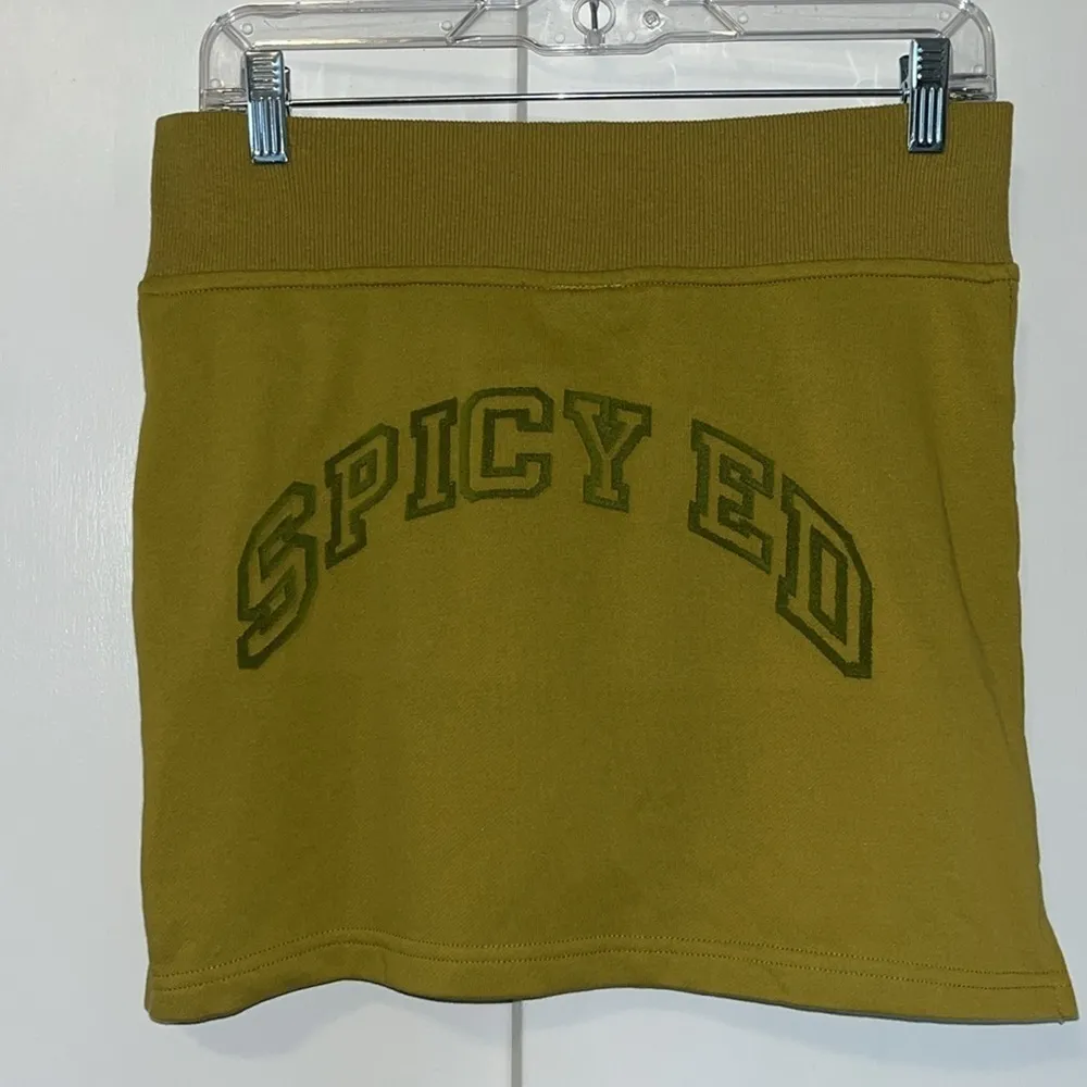 Aelfric Eden Spicy Ed Jersey Knit Mini Skirt Skort w Brief Green Women’s S NWT - Image 6