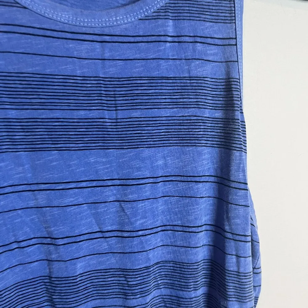 Sundry blue striped casual dress - Image 2
