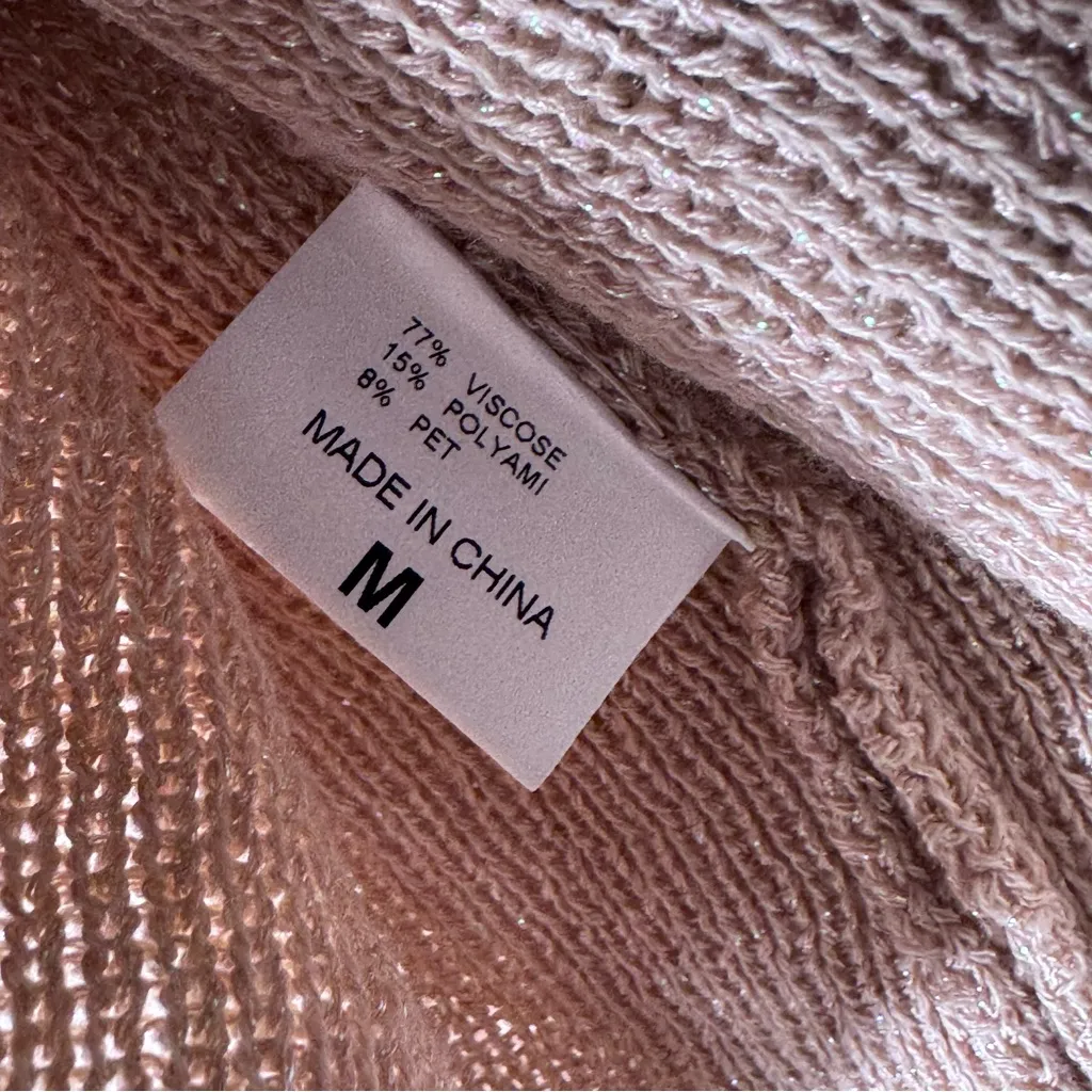 NWOT Two Piece Spaghetti Strap Cami Top & Bodycon Maxi Skirt Set Medium Tan - Image 7