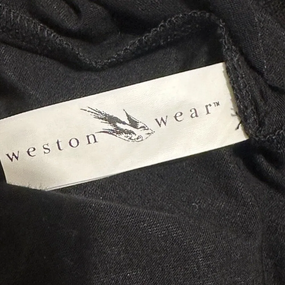 #5 Weston Wear M Black Tan Tulle Dress Sparrow Anthropologie - Image 8