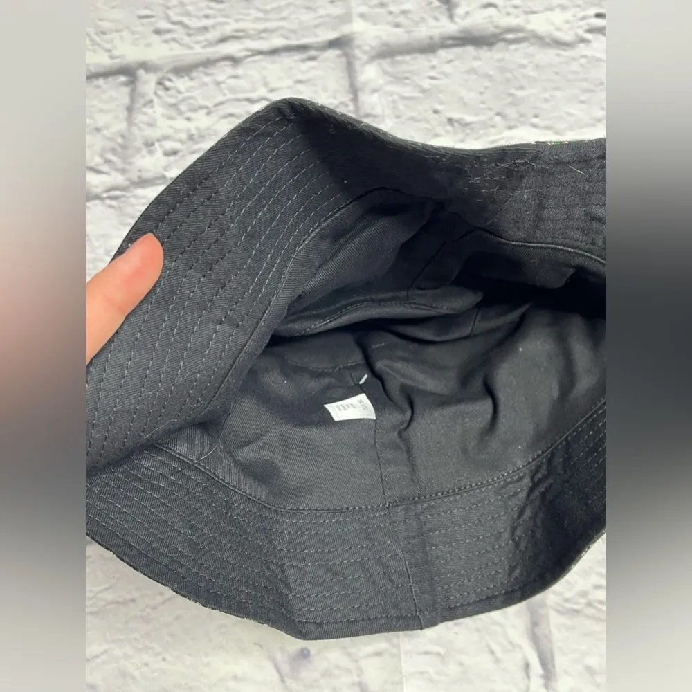 Bp green print reversible bucket hat new one size - Image 2