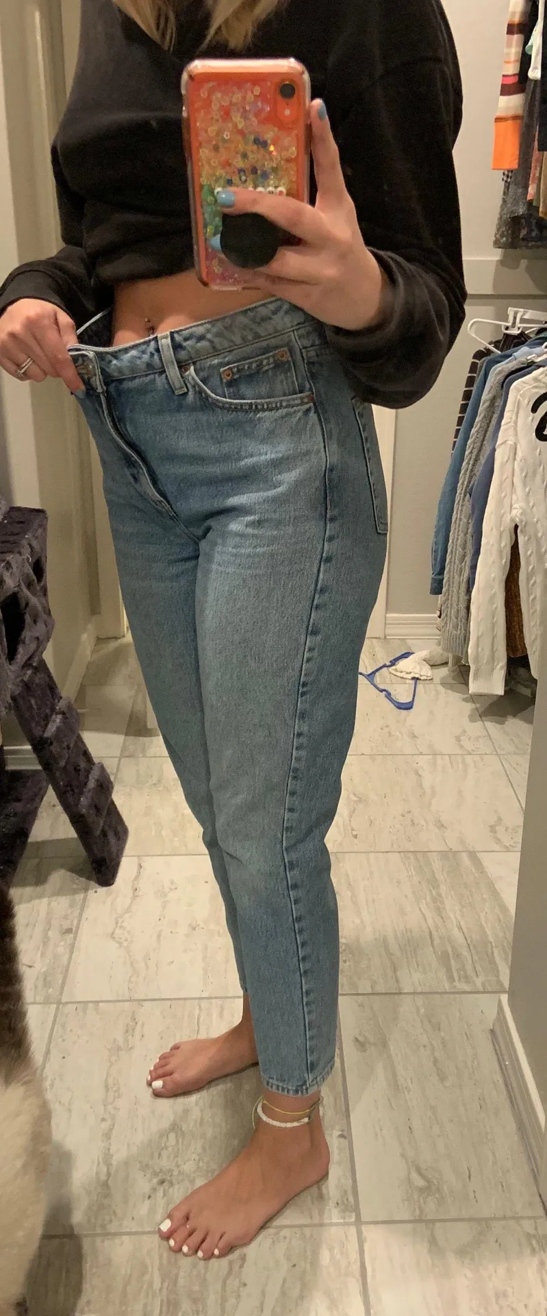 Topshop Mom Jeans - Image 3