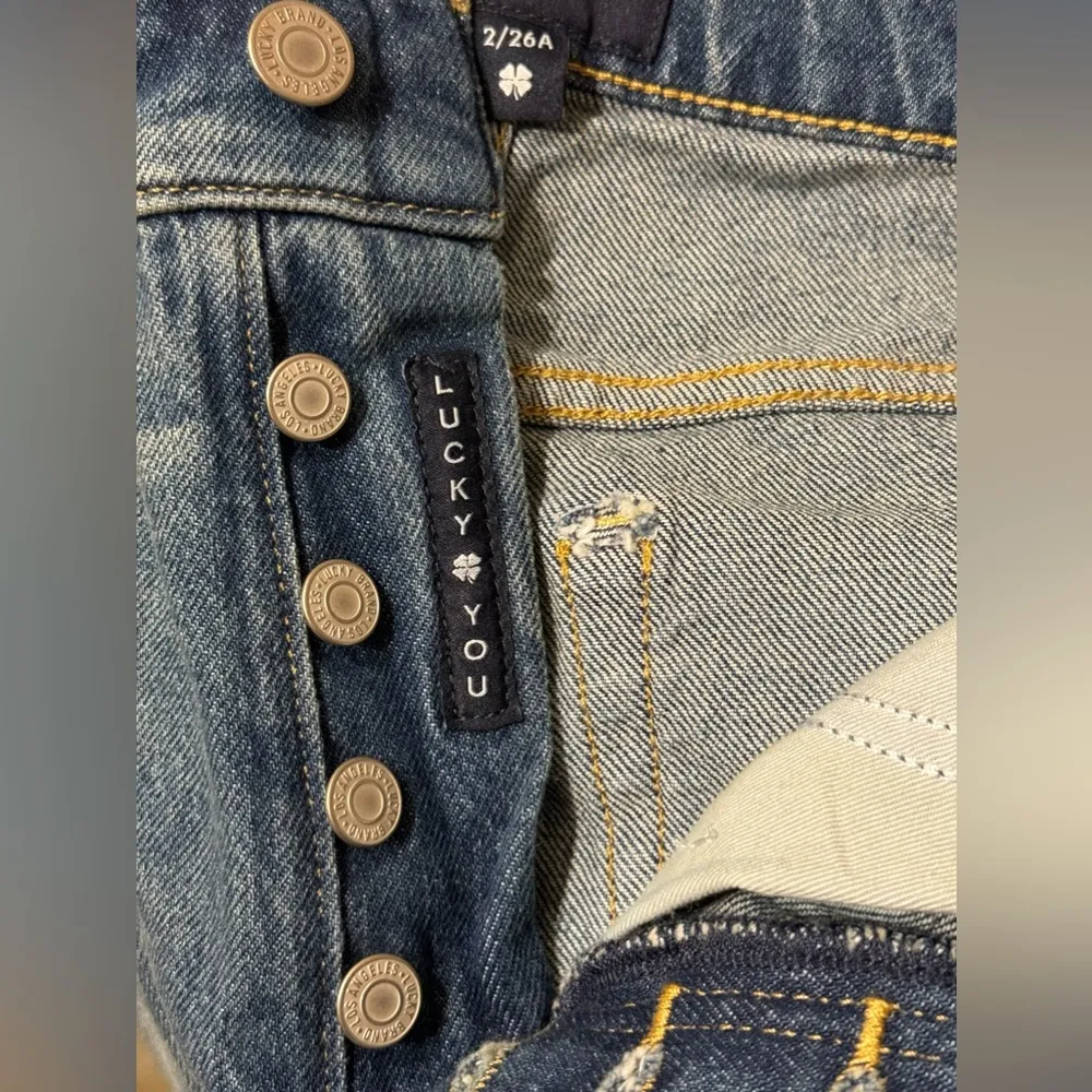 NWOT Lucky Brand Women’s High Rise Drew Mom Ankle Denim Jeans Size 26 x 28 - Image 11